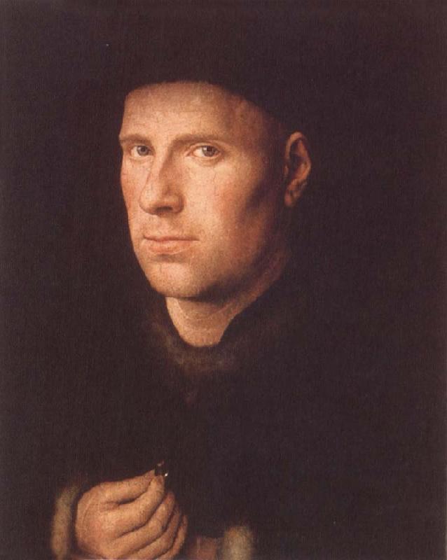 Jan Van Eyck Portrait of Jan de Leeuw oil painting picture